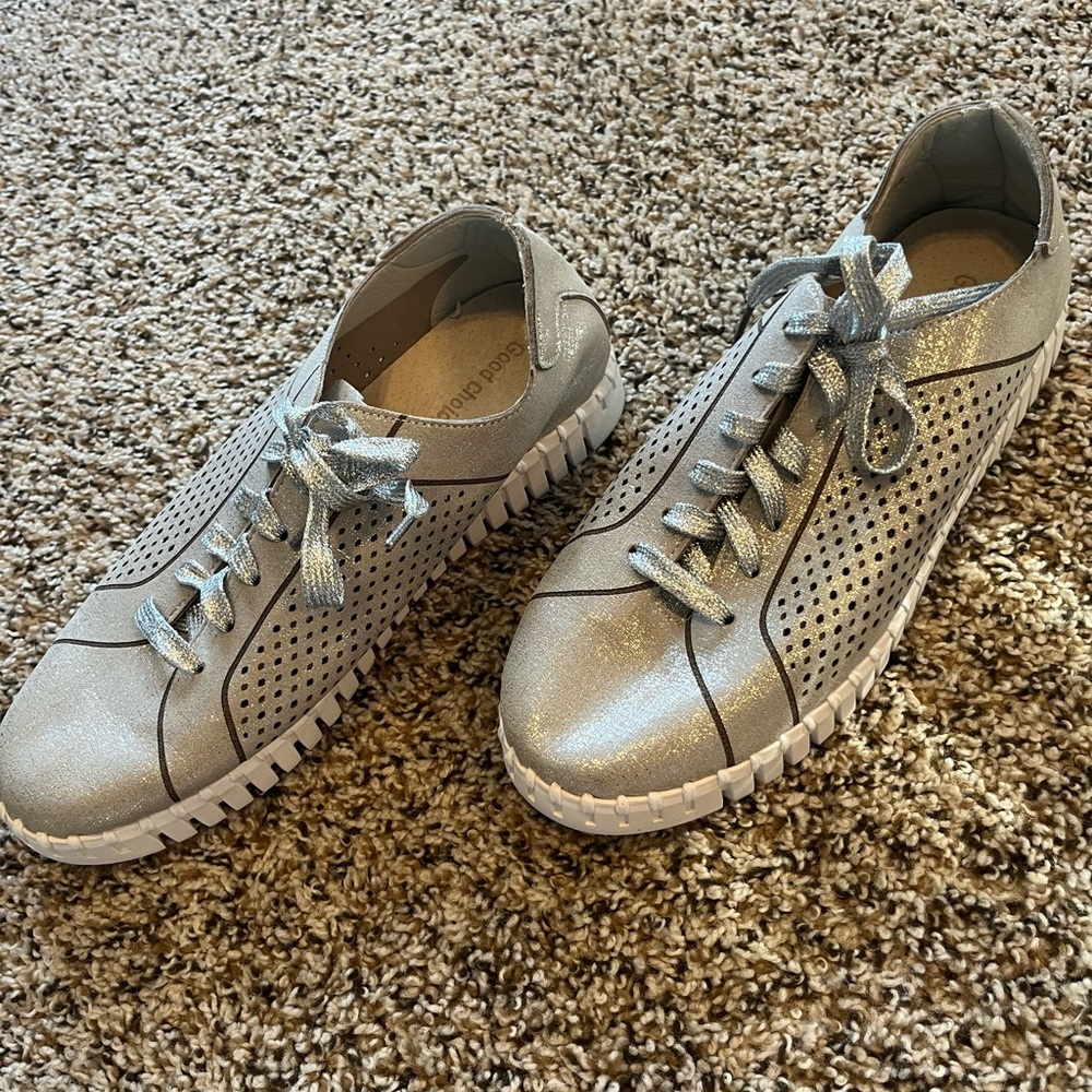 Women's Silver Sneakers